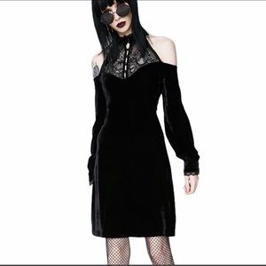 Killstar Wicked Webutant Dress in Black